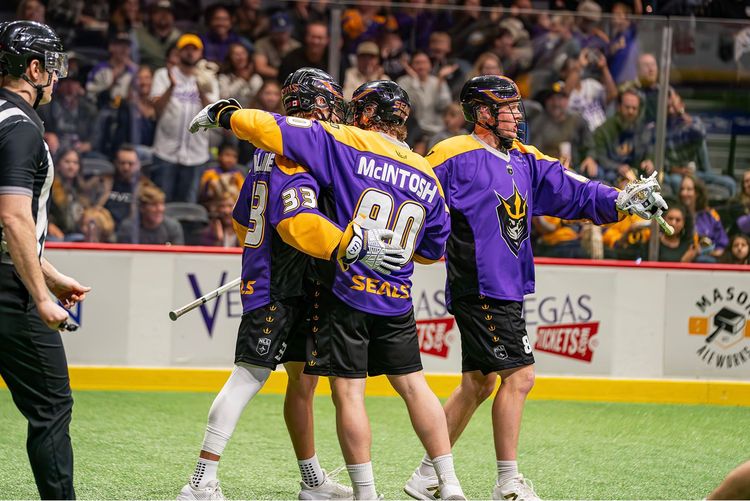 Maillot homme San Diego Seals NLL National Lacrosse League Pro Joy XL